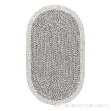 Polypropylen geflochtene ovale Form Teppich Teppichbodenmatte